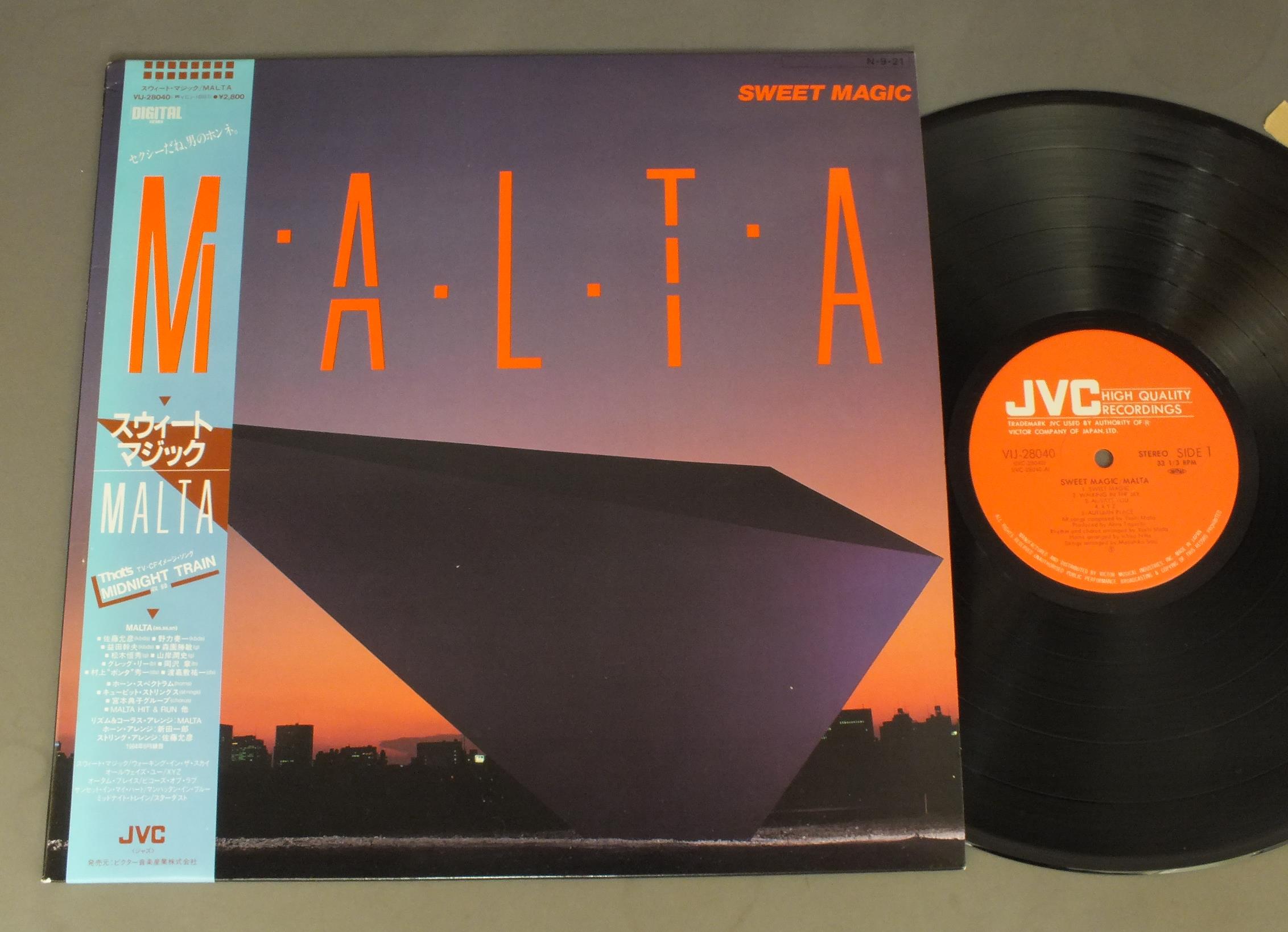 MALTA/SWEET MAGICスウィート･マジック VIJ28040アナログレコード 詳細ページ