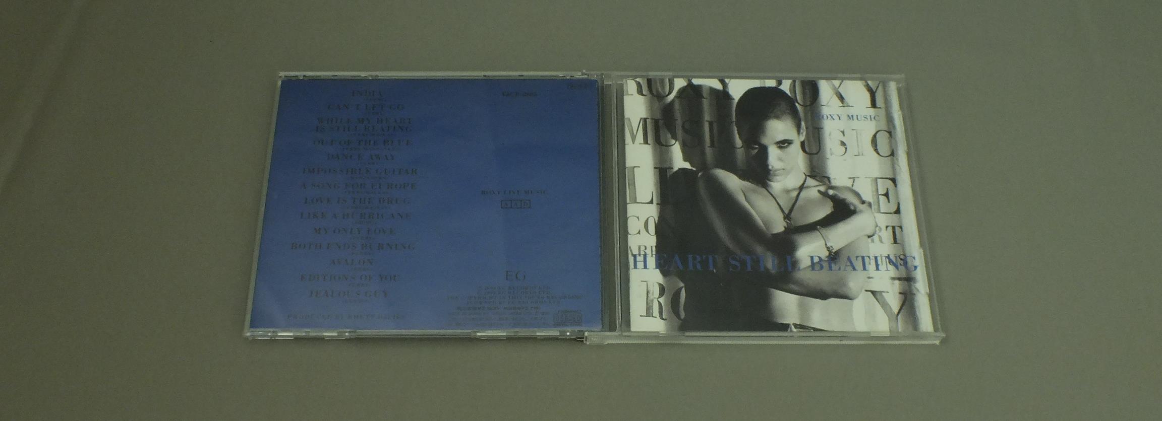 Heart Still Beating Live In France 19 By Roxy Music Cd With Fineday Music Records Ref