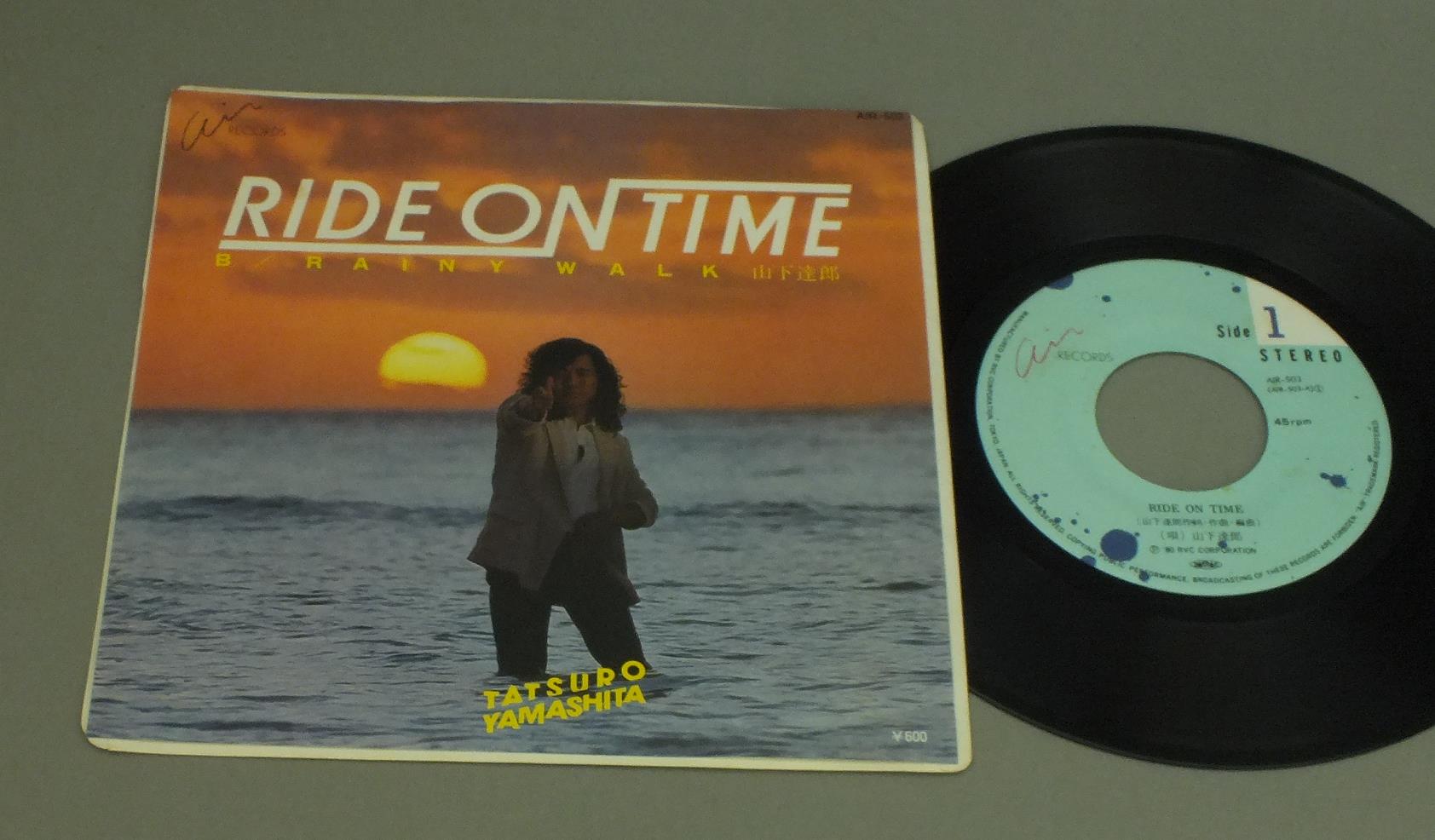 山下達郎 TATSU YAMASHITA RIDE ON TIME 80年代 レコード レコード