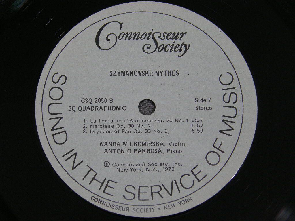 即决米lp franck sonata for violin and piano/ノースキー 4ch