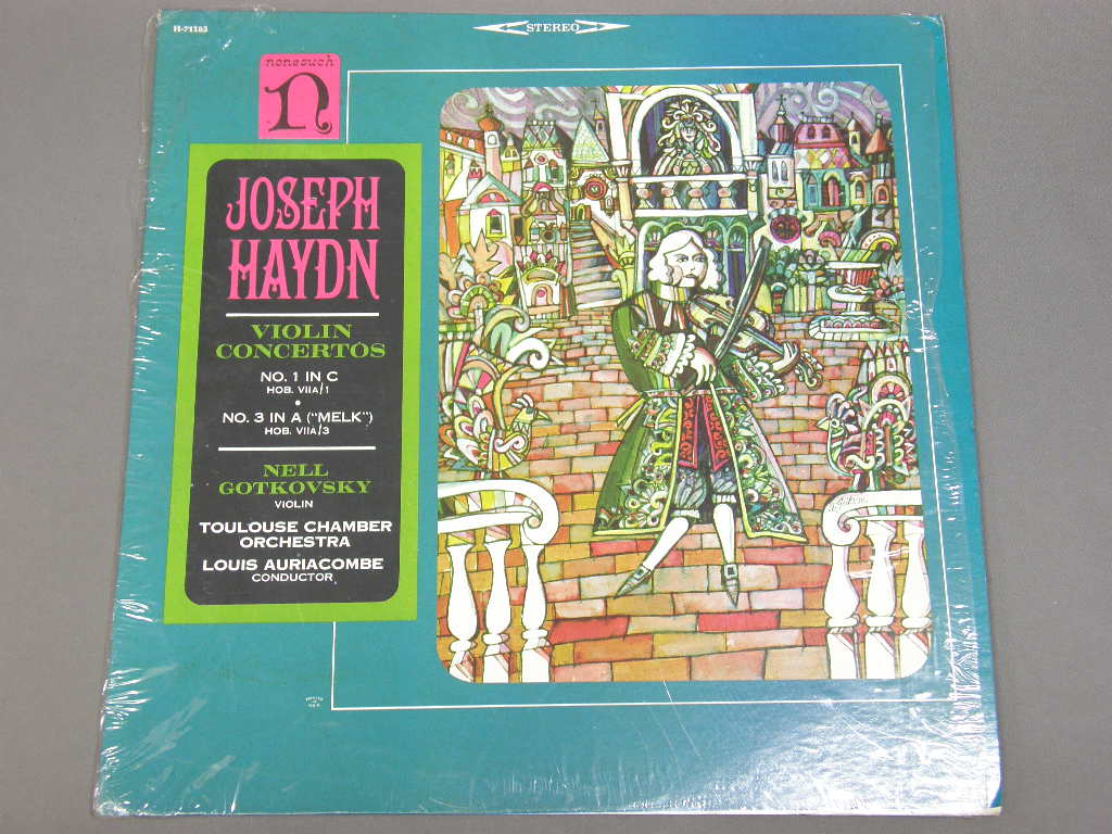 NELL GOTKOVSKY /HAYDN Vn CONCERTOSネル・ゴトコフスキー H71185アナログレコード 詳細ページ