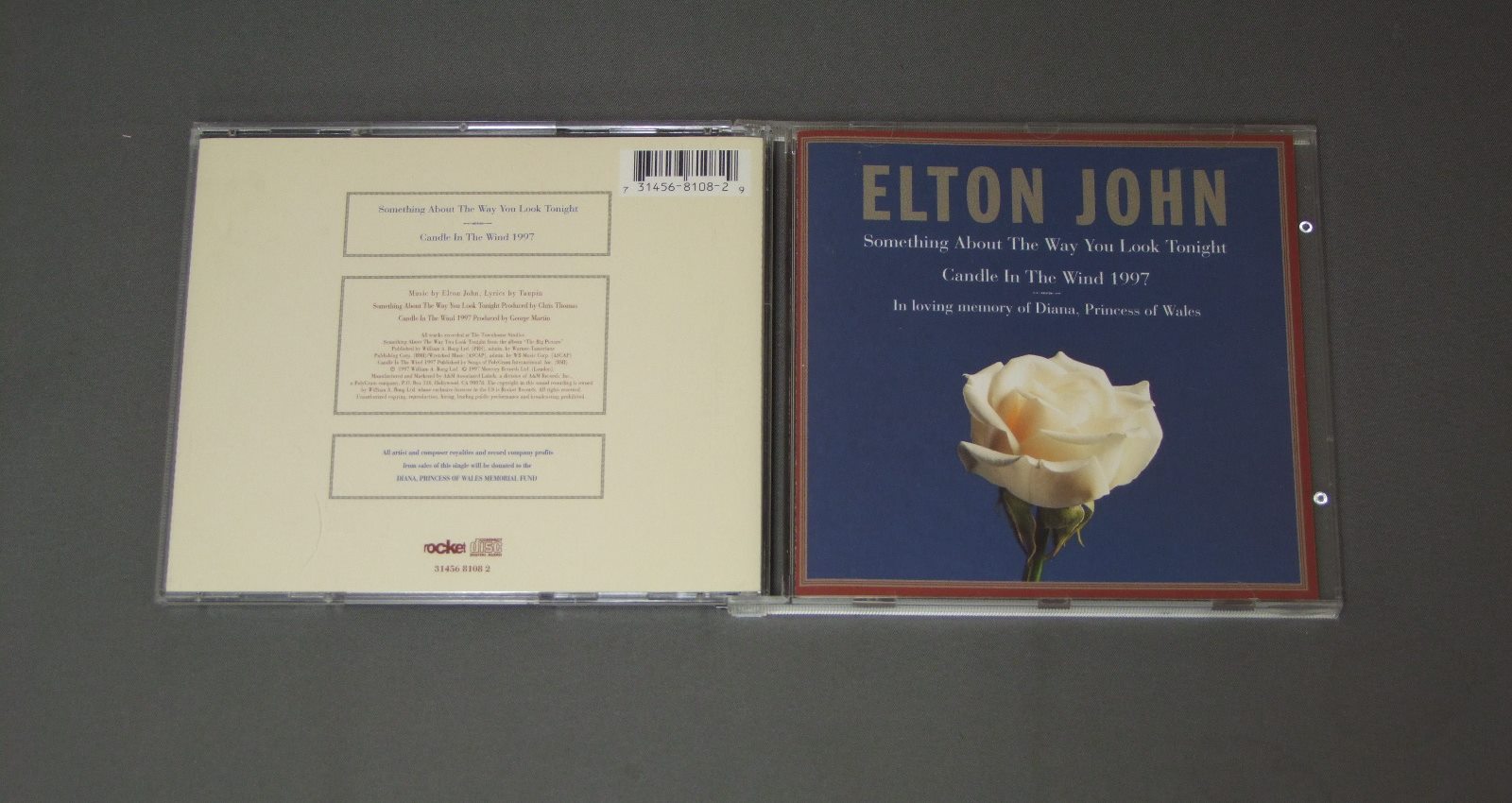 Elton John Something about the way you look tonight (Vinyl Records, LP, CD)  on CDandLP
