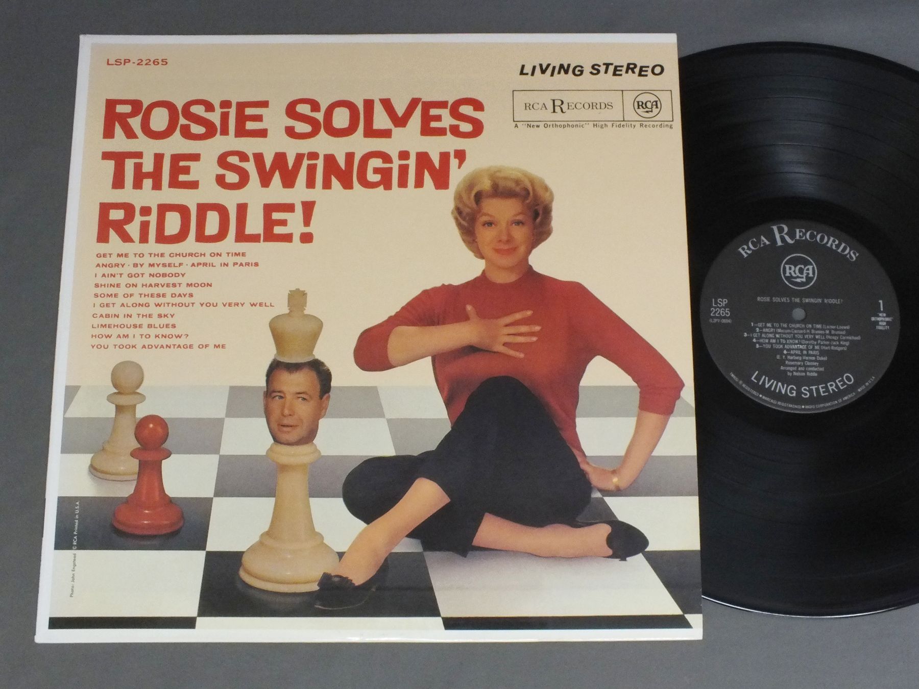 ROSEMARY CLOONEY/NELSON RIDDLEローズマリー・クルーニーとネルソン・リドル/ROSIE SOLVES THE