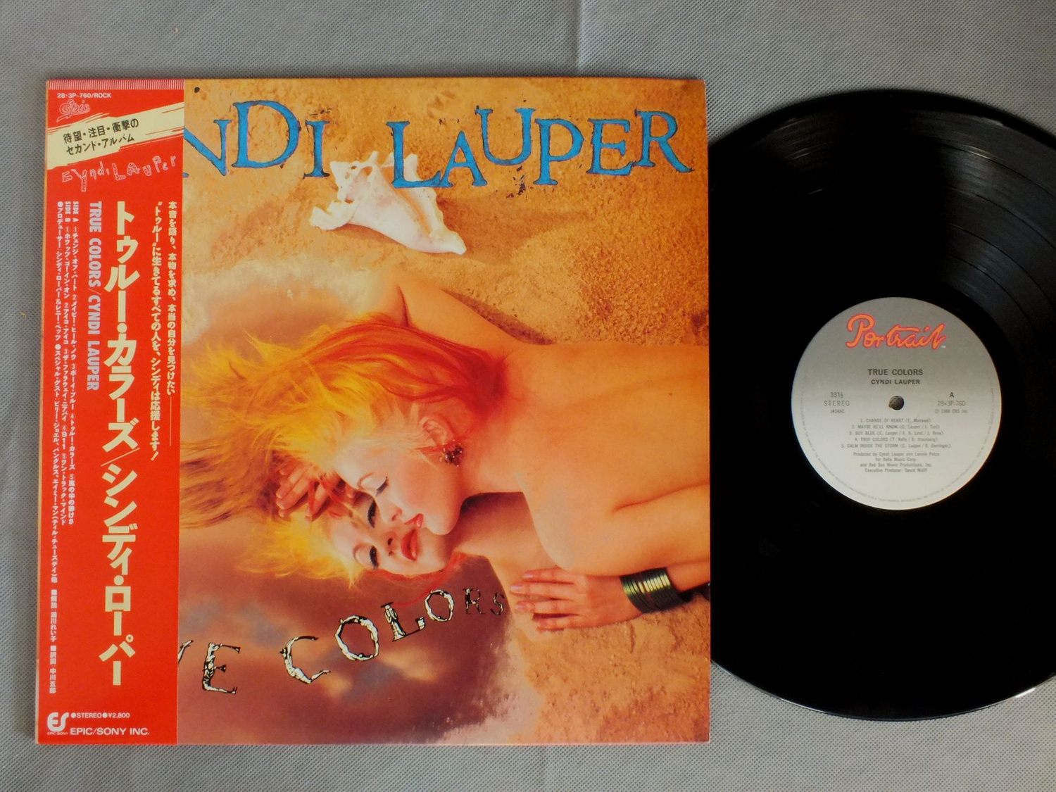 Page 2 Cyndi Lauper True colors (Vinyl Records, LP, CD)