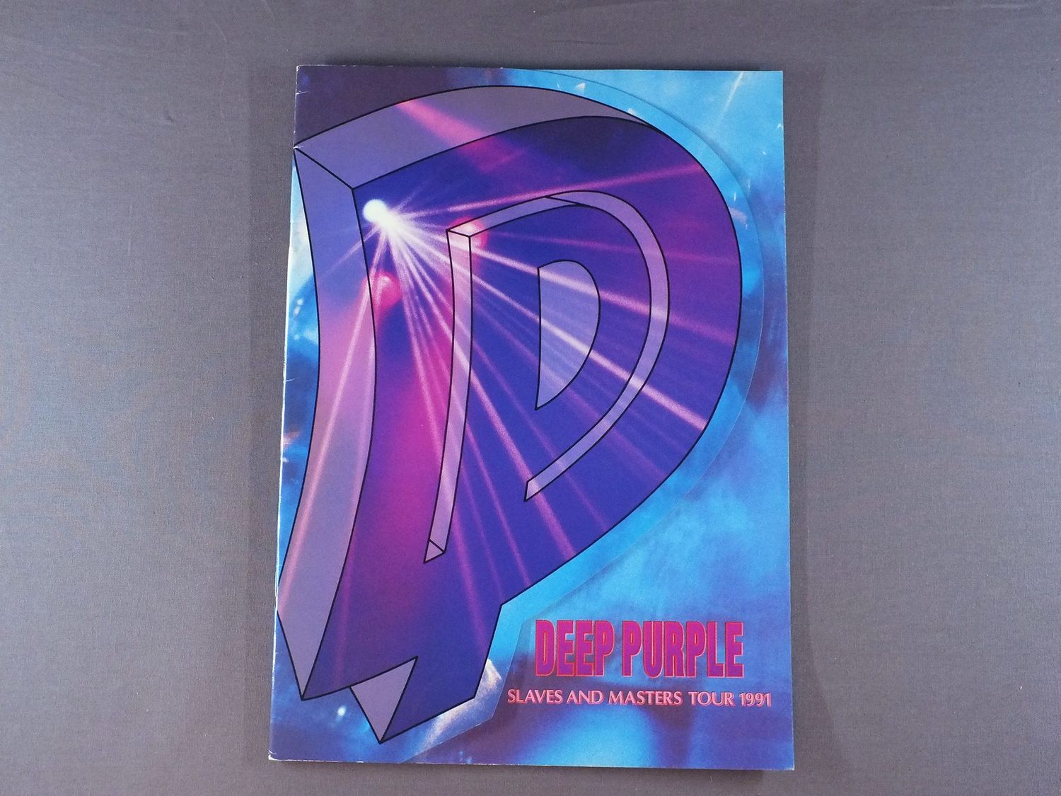 DEEP PURPLE/SLAVES AND MASTERS TOUR 1991 PROGRAMワールド・ツアー1991年 アナログレコード