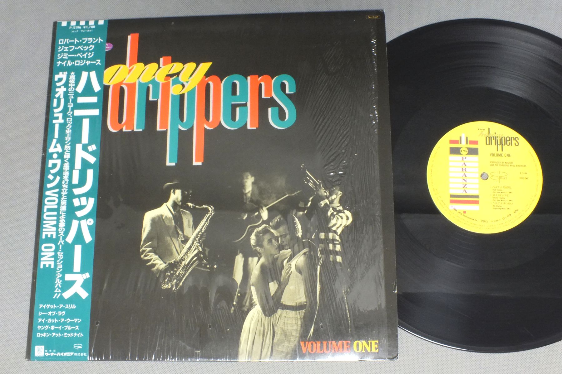 HONEY DRIPPERSハニードリッパーズ/VOLUME ONEヴォリューム・ワン P5196アナログレコード 詳細ページ