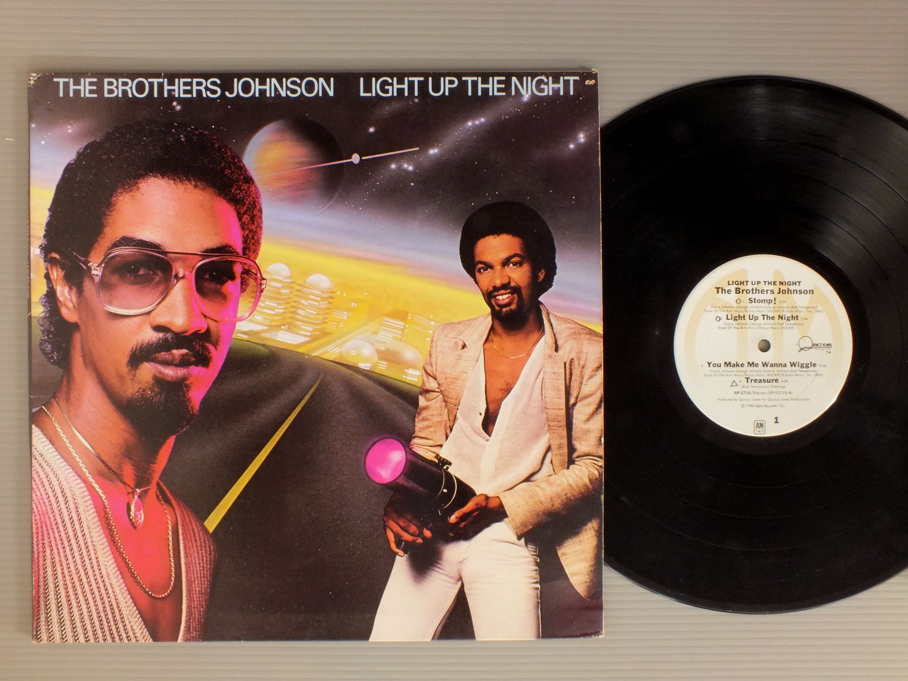 Brothers Johnson Light up the night (Vinyl Records, LP, CD) on CDandLP
