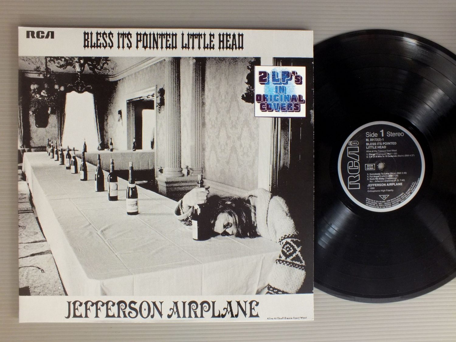 Album Bless its pointed little head de Jefferson Airplane sur CDandLP