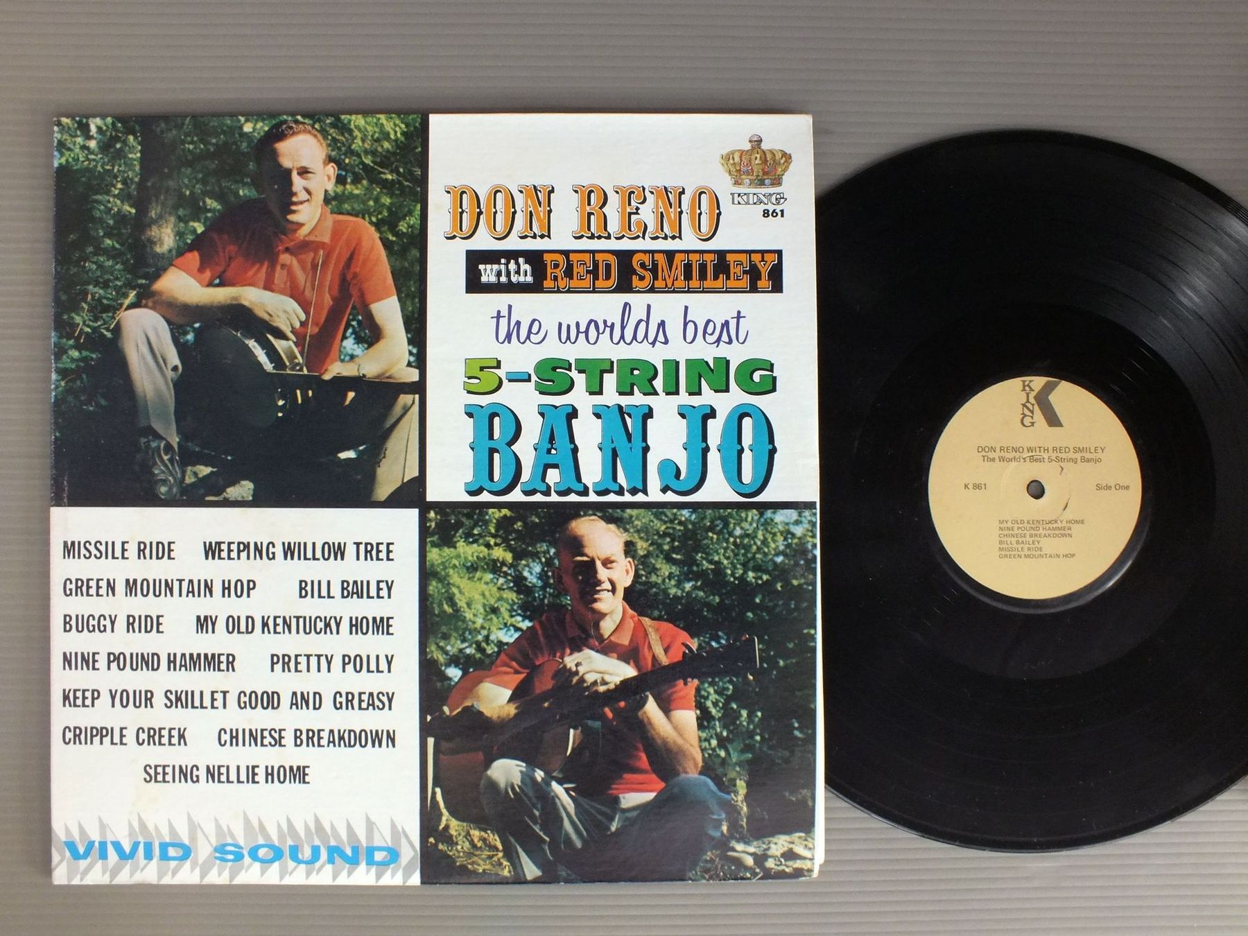 Don Reno & Red Smiley, 34 vinilos y CDs con CDandLP